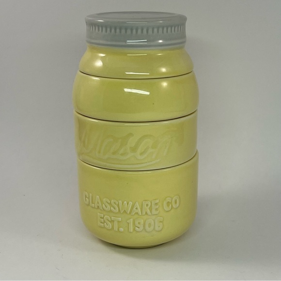 World Market Mason Ceramic Nesting Measuring Cups - Picture 2 of 8